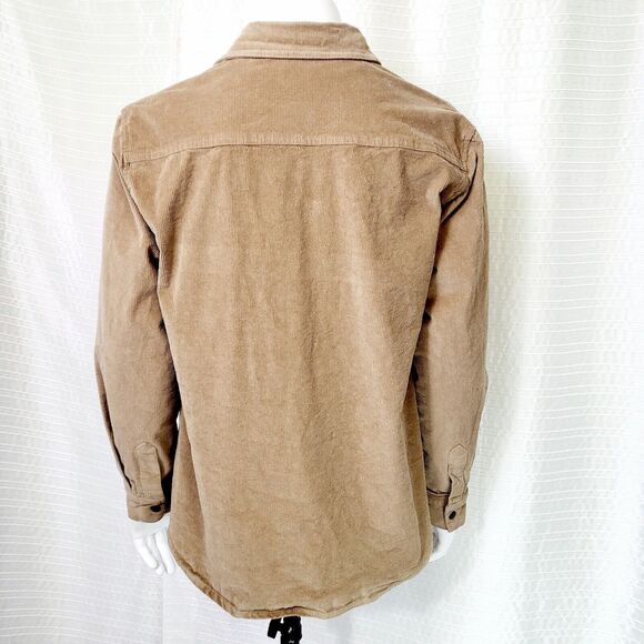 Sovereign Code Fresh Corduroy Shirt Rugged Khaki Men's XL - Picture 3 of 12